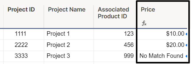 Vlookup in Smartsheet